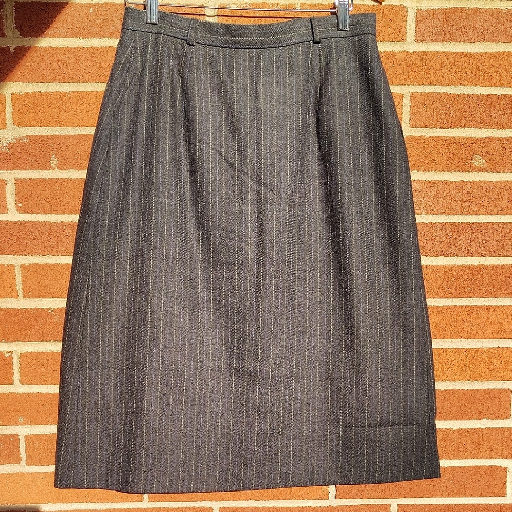🩶 Jack Winter Wool Skirt. Size 16. Vintage. Awesome.